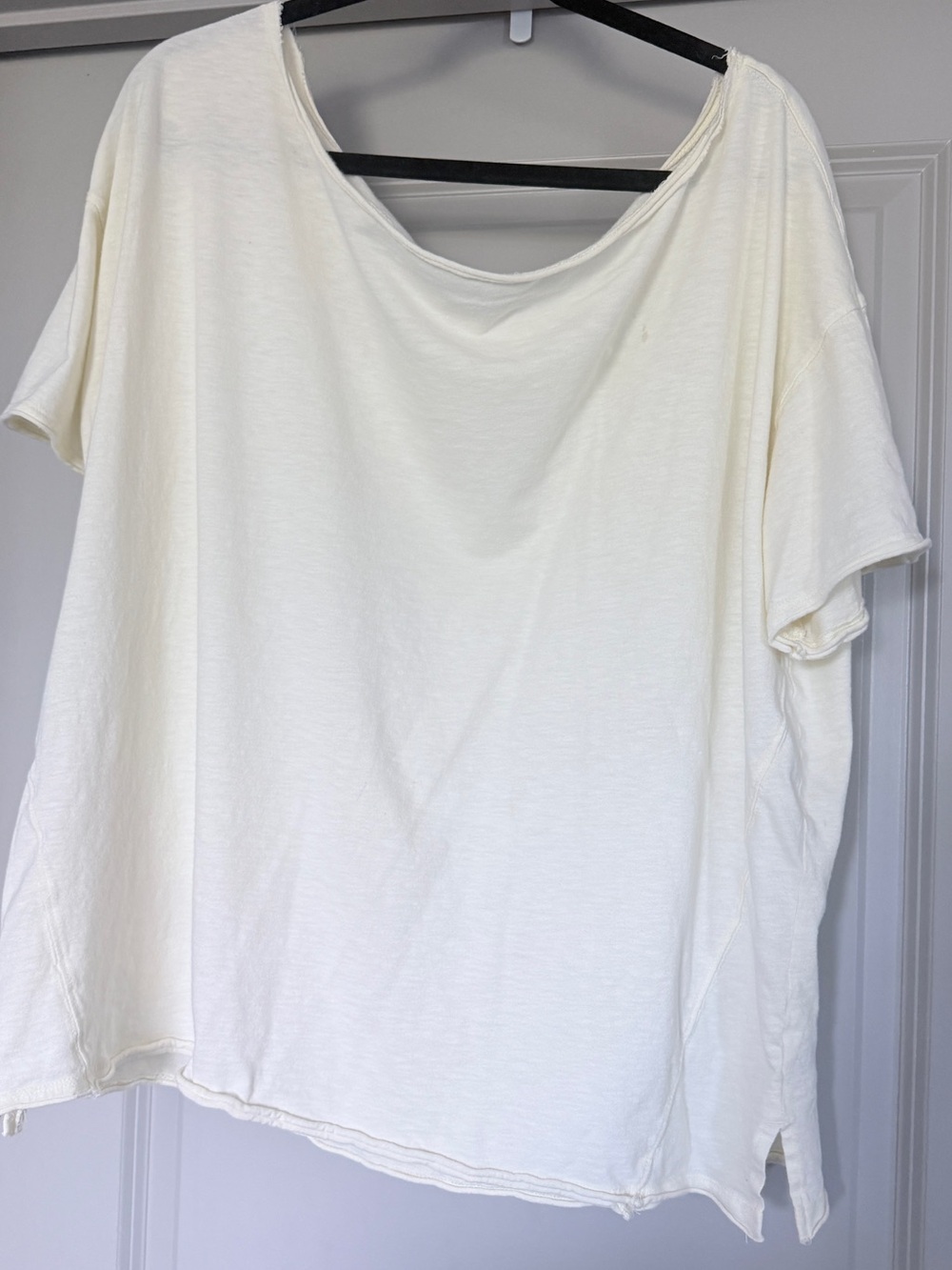 Aerie Off the shoulder Oversized Boyfriend t-shirt - Picture 4 of 6